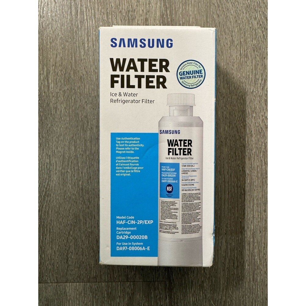 Samsung Genuine Refrigerator Water Filter HAF-CIN/EXP DA29-00020B DA97-08006A-E